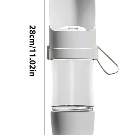 Gourde Portable pour Chiens – Anti-Fuite & Bol Intégré