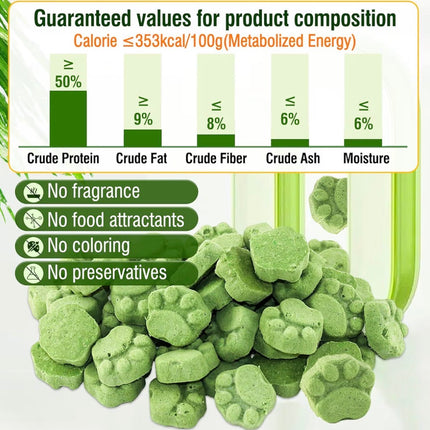 Friandises à l’herbe à chat pour chats – Aide anti-boules de poils et digestion