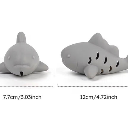 Poisson distributeur de friandises et nettoyant dentaire
