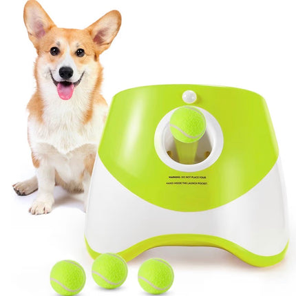 Lanceur Automatique de Balles pour Chien – Jouet Interactif Rechargeable