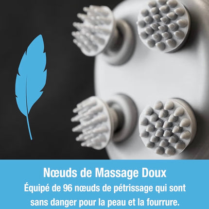 Masseur Électrique Relaxant pour Chien et Chat – Anti-Stress, Double Intensité