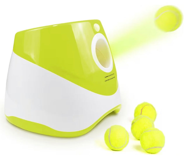 Lanceur Automatique de Balles pour Chien – Jouet Interactif Rechargeable