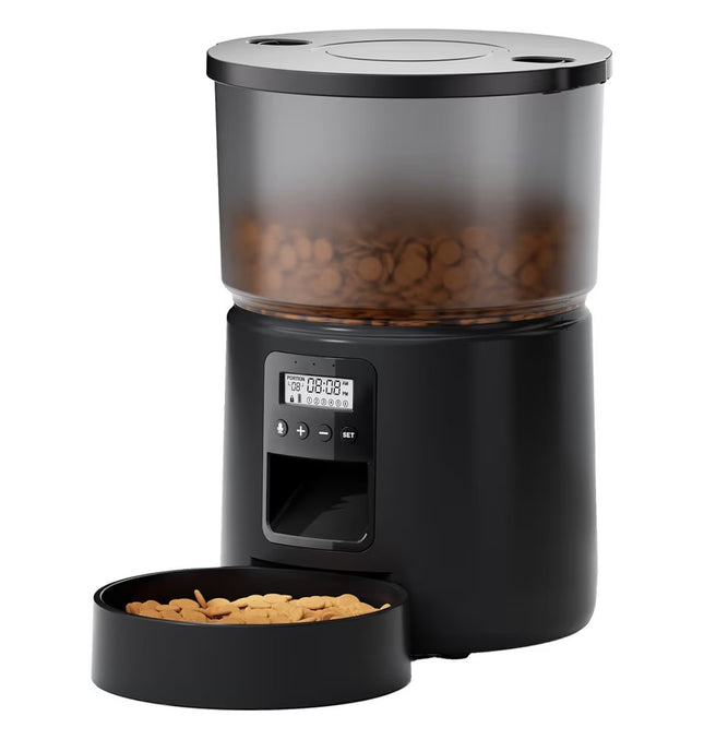Distributeur Automatique de Croquettes pour Chat – Programmable avec Portions Réglables