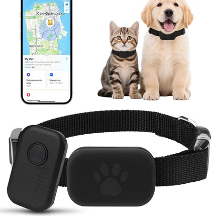 Traceur GPS Intelligent pour Chien et Chat – Localisation en Temps Réel, Léger et Étanche