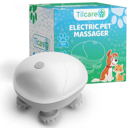 Masseur Électrique Relaxant pour Chien et Chat – Anti-Stress, Double Intensité