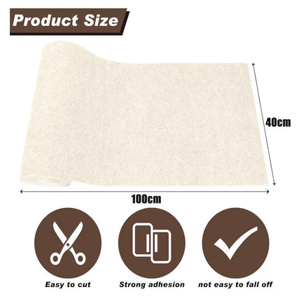 Tapis Griffoir Auto-Adhésif pour Chat 100 × 40 cm – Protection Canapé et Meubles