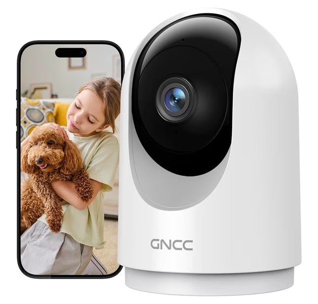 Caméra connectée pour animaux – Surveillance HD avec vision nocturne et audio bidirectionnel