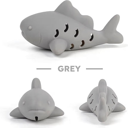 Poisson distributeur de friandises et nettoyant dentaire