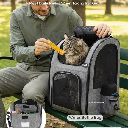 Sac à dos de transport respirant pour chien et chat – Confort et sécurité pour vos déplacements