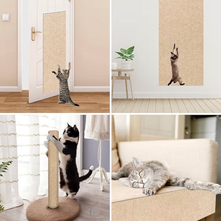Tapis Griffoir Auto-Adhésif pour Chat 100 × 40 cm – Protection Canapé et Meubles
