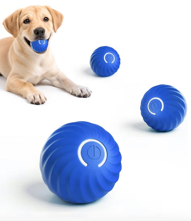 Balle interactive automatique pour chien – Rebond intelligent, rechargeable USB-C