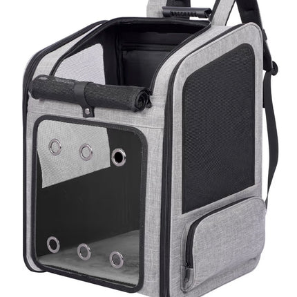 Sac à dos de transport grande capacité pour chat et chien – Respirant et confortable