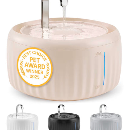 Fontaine à Eau Automatique Silencieuse pour Chat avec Filtration 3 Étapes