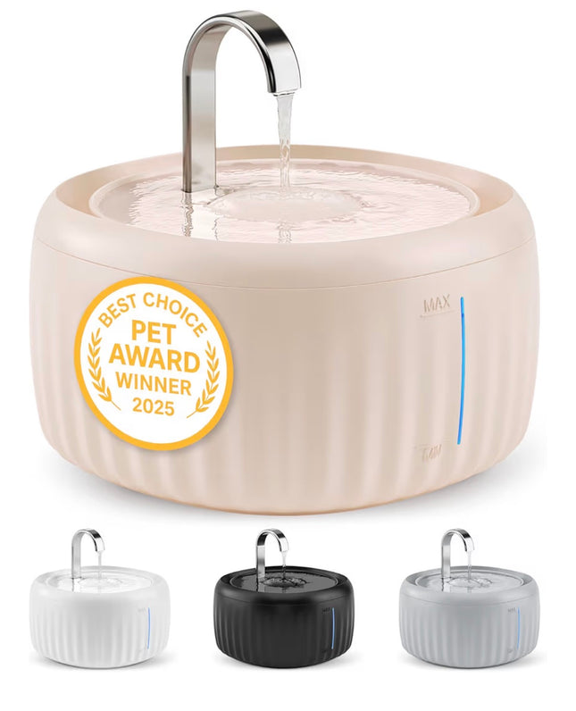 Fontaine à Eau Automatique Silencieuse pour Chat avec Filtration 3 Étapes