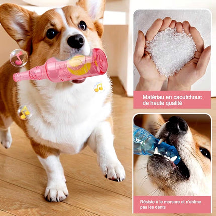 Jouet Interactif pour Chien en Forme de Bouteille – Résistant à la Morsure