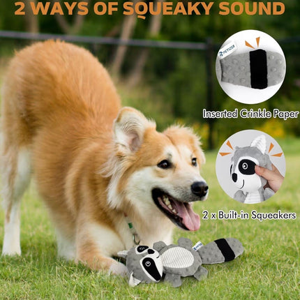 Jouet Interactif en Peluche pour Chien – Anti-Stress avec Couineur Intégré