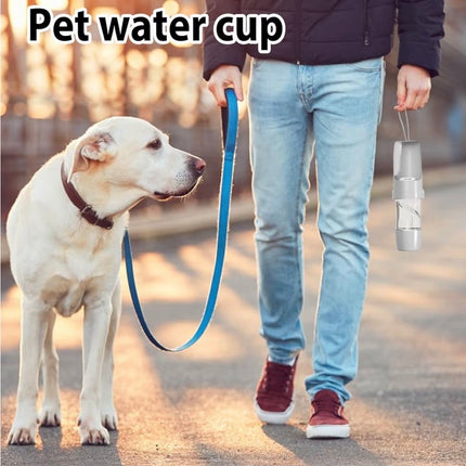 Gourde Portable pour Chiens – Anti-Fuite & Bol Intégré