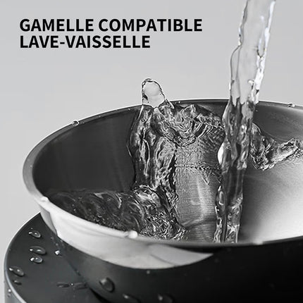 Gamelle Double Surélevée en Acier Inoxydable pour Chat et Petit Chien