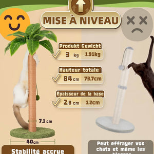 Griffoir pour Chat en Forme de Palmier