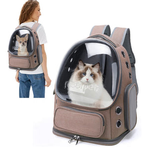 Sac à Dos Transparent pour Chat