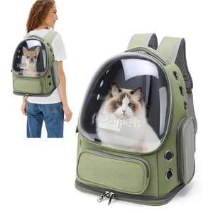 Sac à Dos Transparent pour Chat